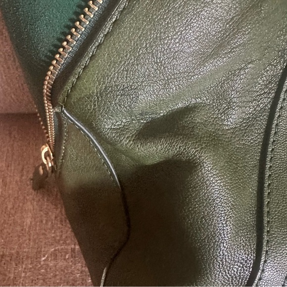 Fossil Gwen shopper leather tote bag in “fir green” - Picture 5 of 12